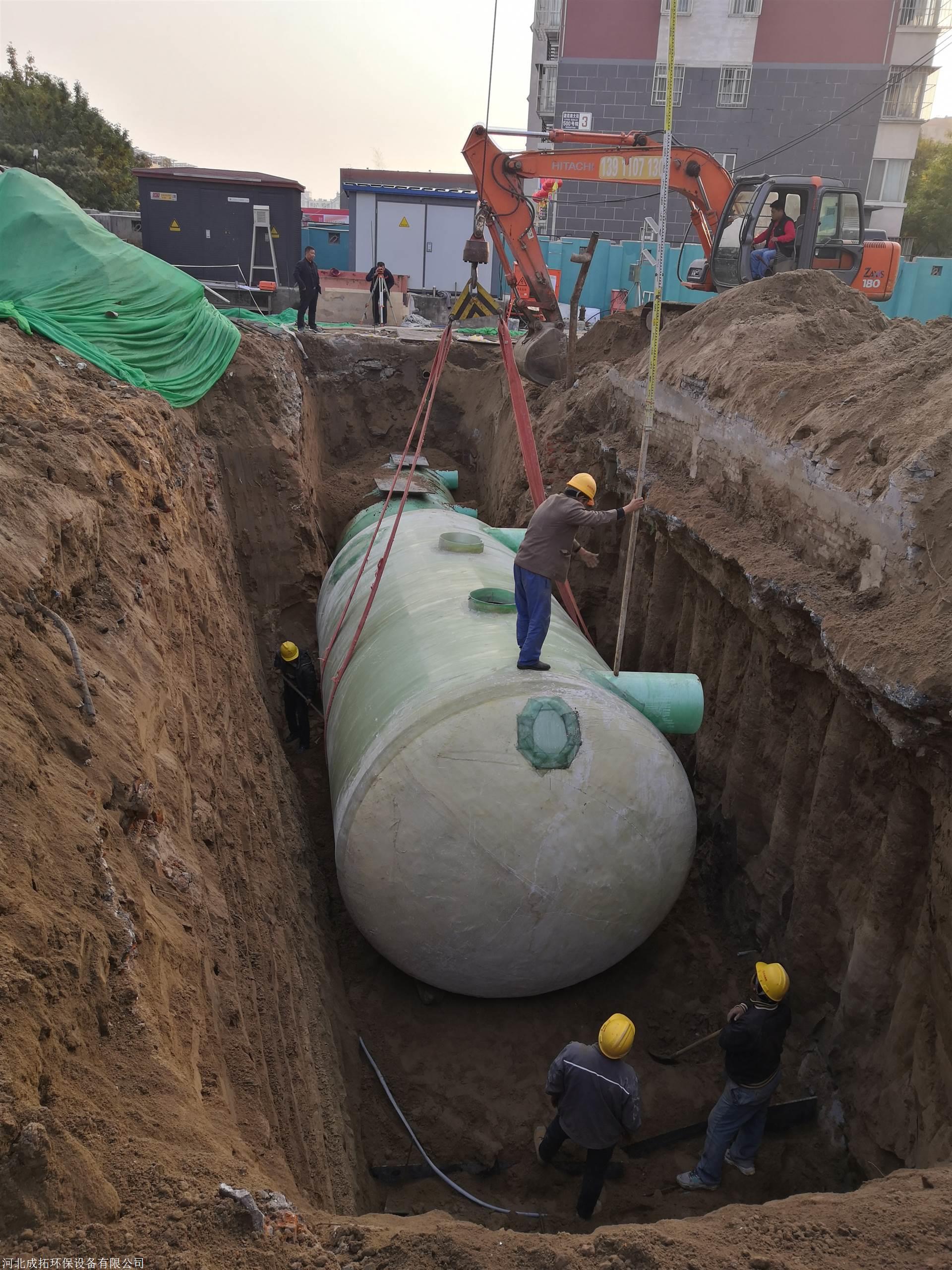 玻璃鋼化糞池的原理應用用途